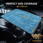 Large Extra Thick (1600 GSM) Microfiber Drying Towel for cars